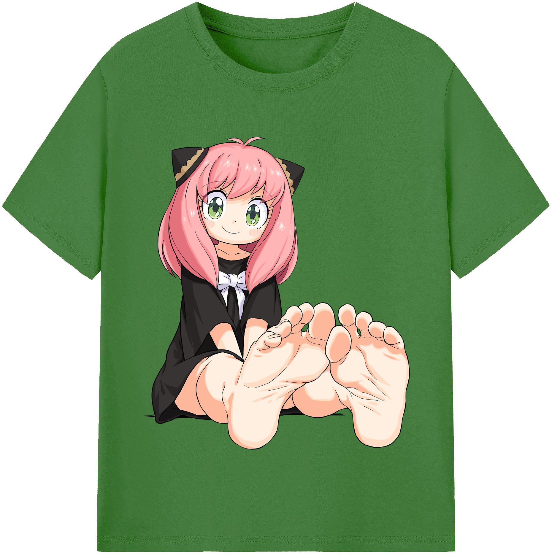 （画像用） SPY×FAMILY间谍家家酒 レディースカジュアルプリントTシャツ（綿100％）